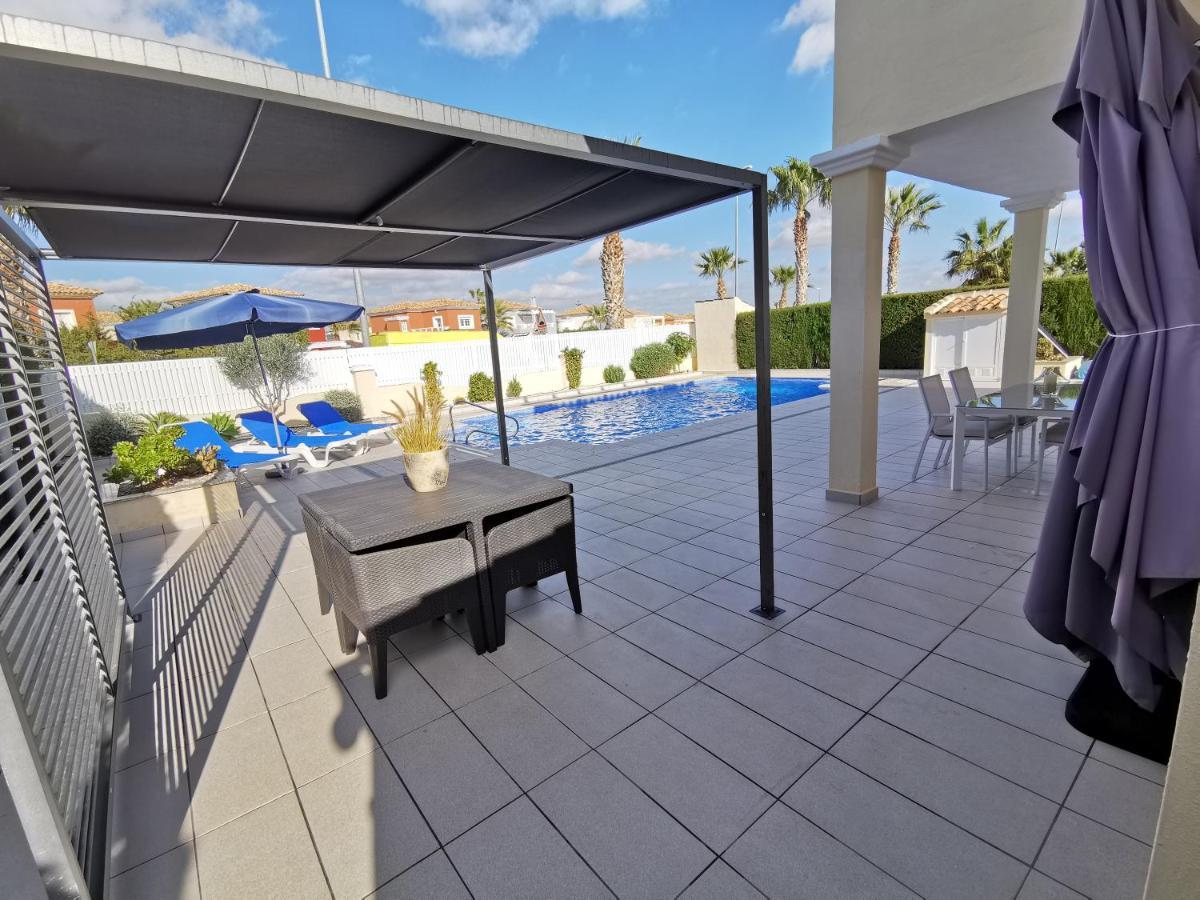 VILLA DE LUJO CON PISCINA PRIVADA, JACUZZI y BARBACOA Murcia Exterior foto