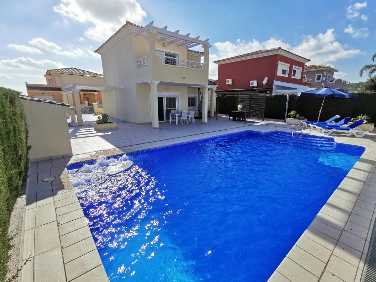 VILLA DE LUJO CON PISCINA PRIVADA, JACUZZI y BARBACOA Murcia Exterior foto