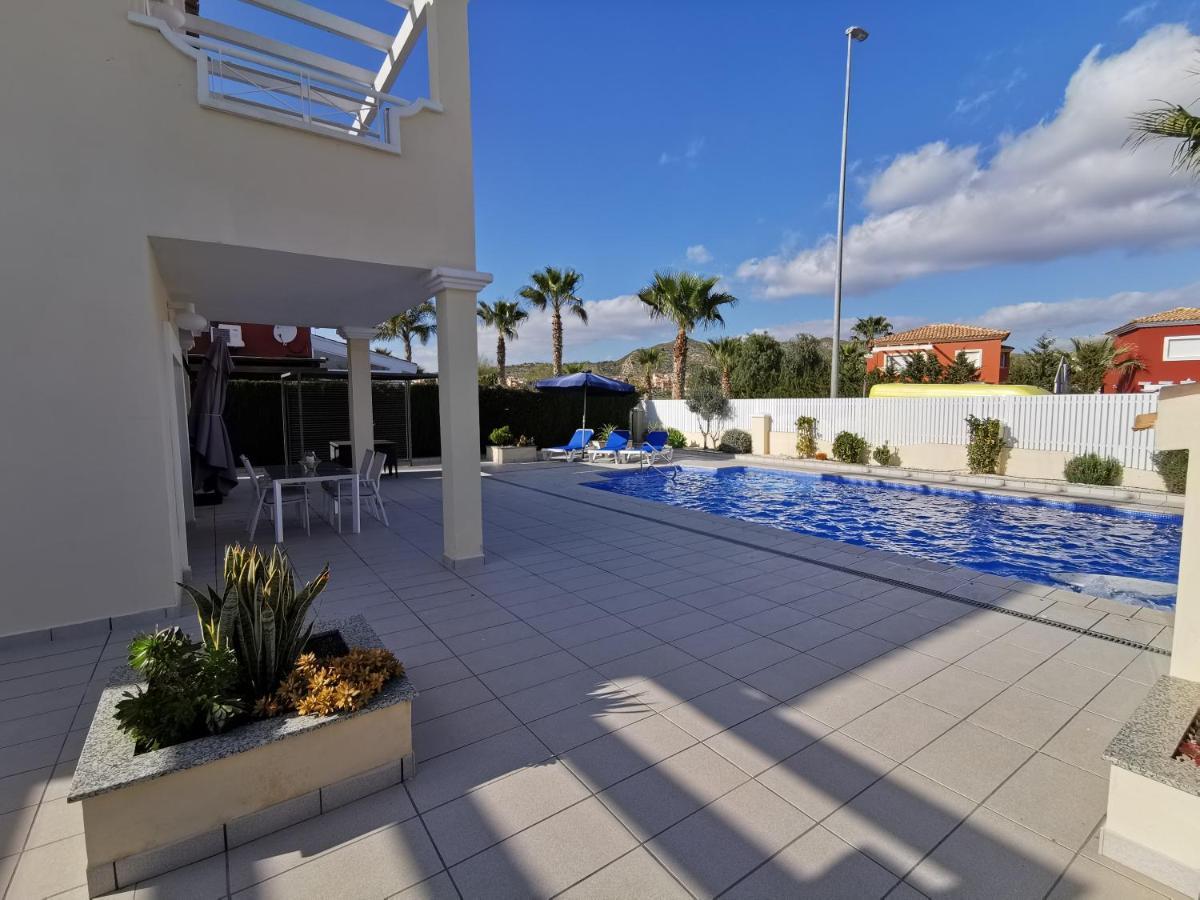 VILLA DE LUJO CON PISCINA PRIVADA, JACUZZI y BARBACOA Murcia Exterior foto